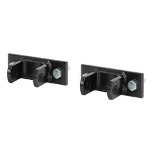 Load image into Gallery viewer, CURT 19748 Adjustable Tow Bar Bumper Brackets (1/2" Pin Holes)