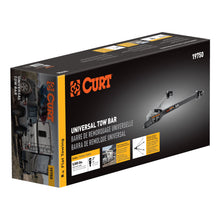 Load image into Gallery viewer, CURT 19750 Universal Tow Bar with 2" Coupler, 5,000 lbs, Adjusts 26" to 40"