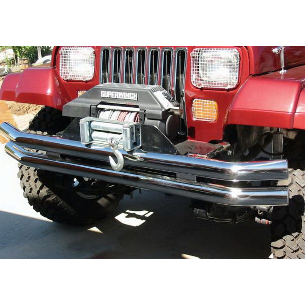 1976-1983-Jeep-Cj5-Double-Tube-Bumper---Stainless