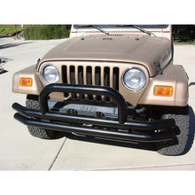 Load image into Gallery viewer, 1976-1983-Jeep-Cj5-Double-Tube-Bumper-Front---Black