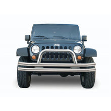 Load image into Gallery viewer, 1976-1983-Jeep-Cj5-Double-Tube-Bumper-Front---Stainless