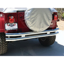 Load image into Gallery viewer, 1976-1983-Jeep-Cj5-Double-Tube-Rear-Bumper---Stainless