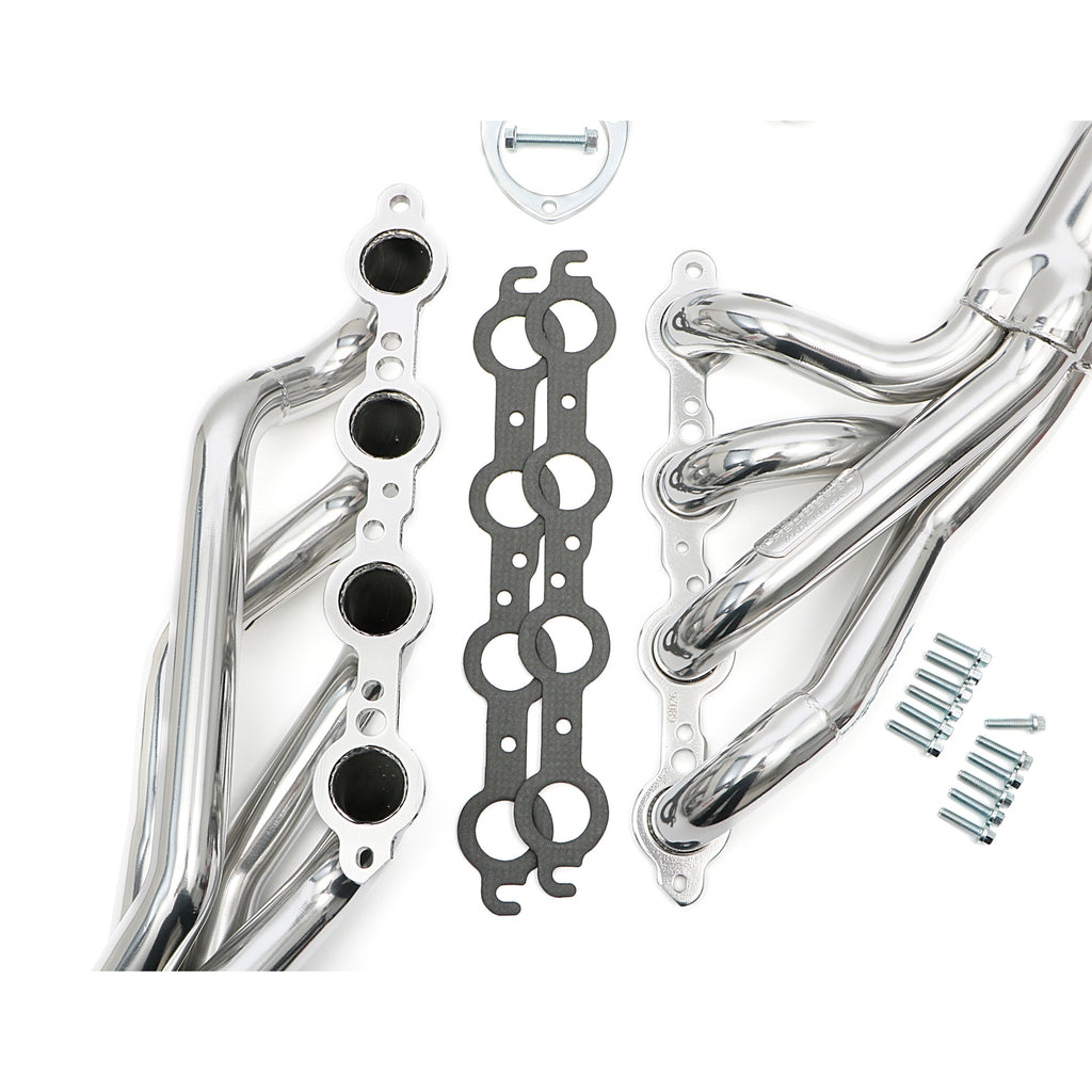 1978-88-A-BodyG-Body-Ls-Swap-Header---Mild-Steel---1-34-In.---Htc-Coated