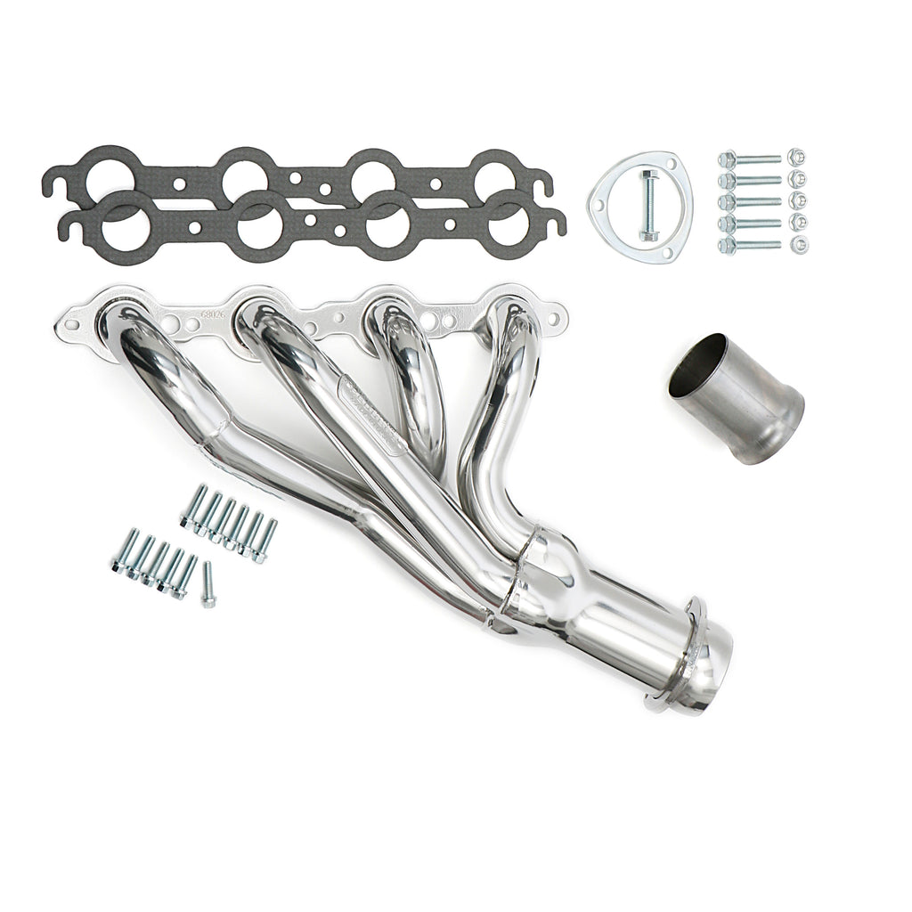 1978-88-A-BodyG-Body-Ls-Swap-Header---Mild-Steel---1-34-In.---Htc-Coated