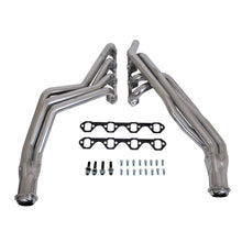 Load image into Gallery viewer, 1979-1993-Mustang-5.0-1-58-Long-Tube-Headers-(Polished-Silver-Ceramic)