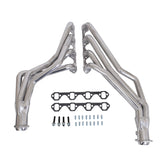 BBK 15310 1979-93 MUSTANG 5.0 1-5/8 LONG TUBE HEADERS AUTOMATIC (POLISHED SILVER CERAMIC)
