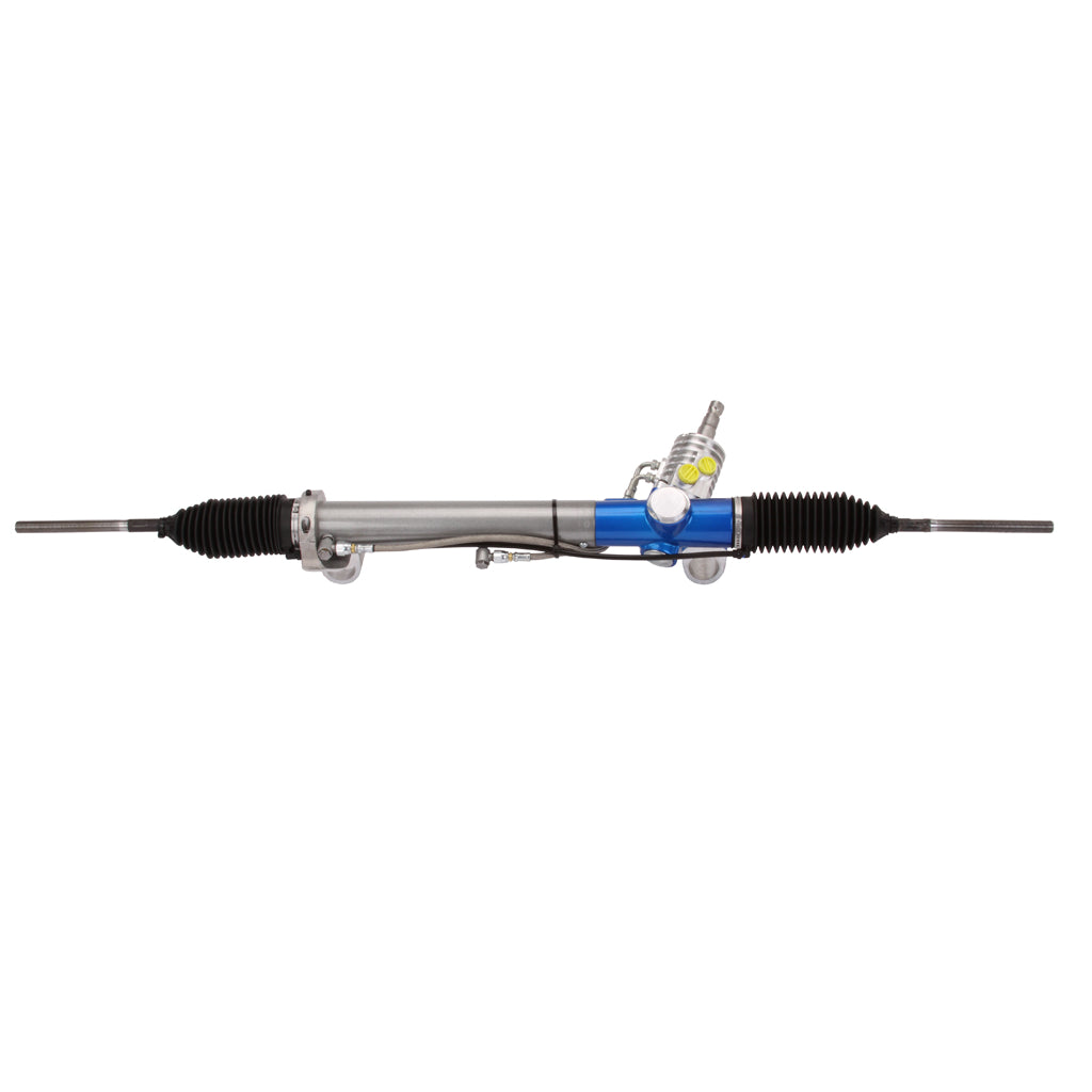 1979-93-Mustang-Ii-Front-Steer-Power-Rack-And-Pinion-With-15.5-Mounting---Blue