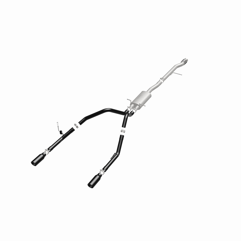 MagnaFlow Exhaust Products 15361 Street Series Black Coated Cat-Back System for Select Chevrolet Silverado 1500, Chevrolet Silverado LD, GMC Sierra 1500, GMC Sierra Limited