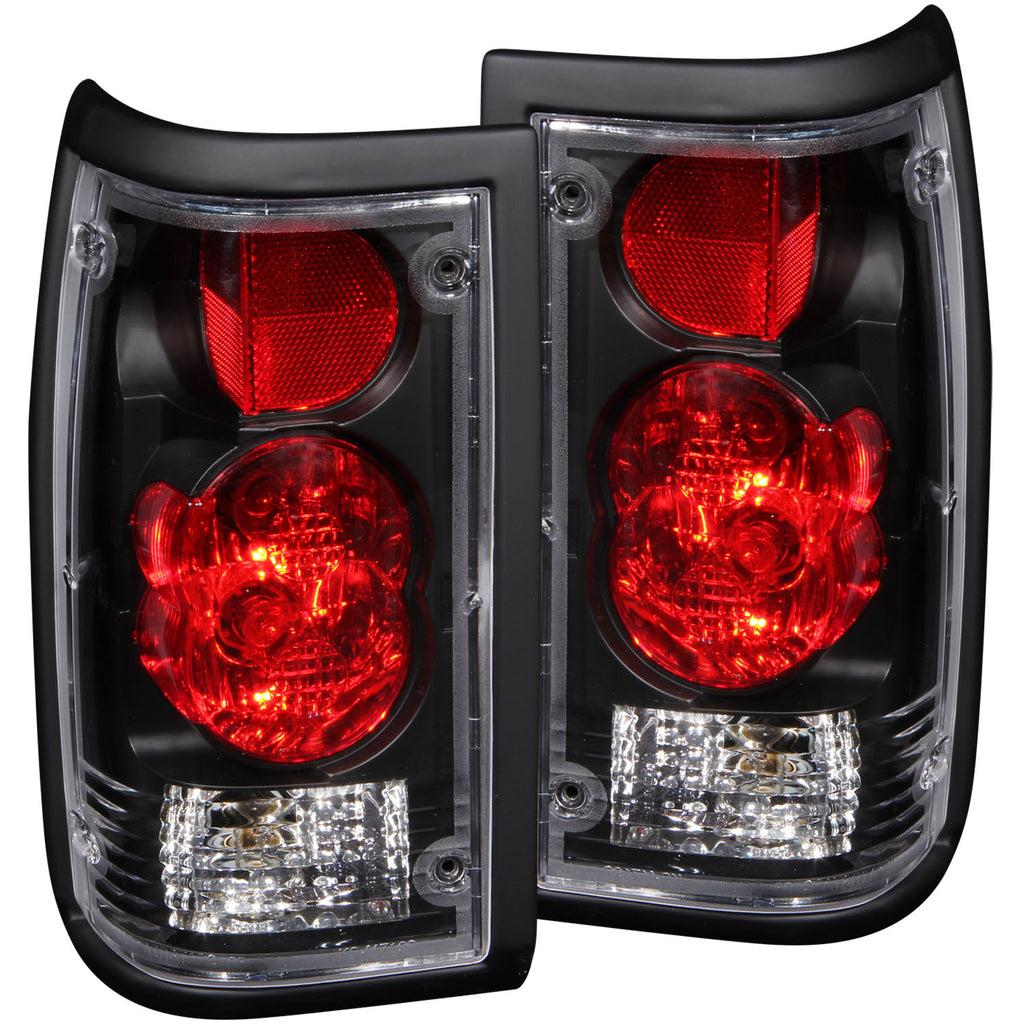 1986-1993-Mazda-B2000-Taillights-Black