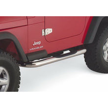 Load image into Gallery viewer, 1987-1995-Jeep-Wrangler(Yj)-3-Inch-Round-Nerf-Bar---Polished