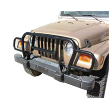 Load image into Gallery viewer, 1987-1995-Jeep-Wrangler(Yj)-Headlight-Euro-Grill-Guard---Black