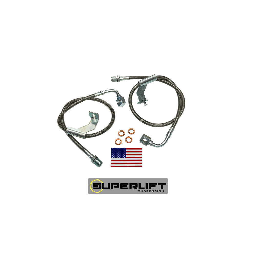 1987-Gm-Pickup87-91-BlazerSuburban-W-8-12In-Lift-Kit-(Pair)-Bullet-Proof-Brake-Hoses