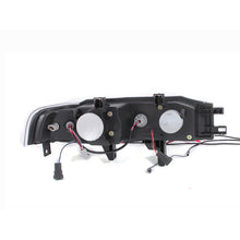Load image into Gallery viewer, 1990-1993-Honda-Accord-Projector-Headlights-W-Halo-Black-1Pc