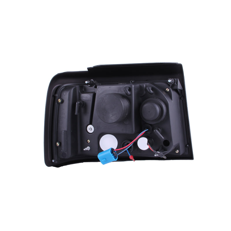 1992-1996-Ford-F-150-Projector-Headlights-W-Halo-Black-W-Side-Markers-And-Parking-Lights