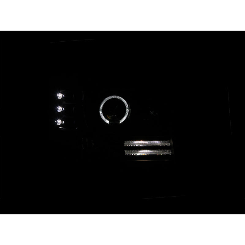 1992-1996-Ford-F-150-Projector-Headlights-W-Halo-Black-W-Side-Markers-And-Parking-Lights