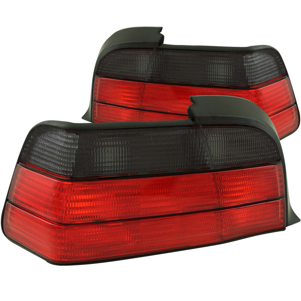 1992-1998-Bmw-3-Series-E36-CoupeConvertable-Taillights-RedSmoke