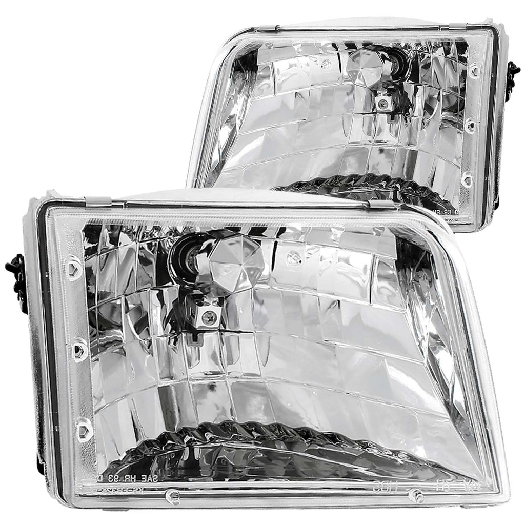 1993-1997-Ford-Ranger-Crystal-Headlights-Chrome