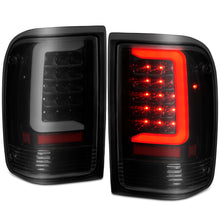 Load image into Gallery viewer, 1993-1997-Ford-Ranger-Led-Tail-Lights-W-Light-Bar-Black-Housing-Smoked-Lens