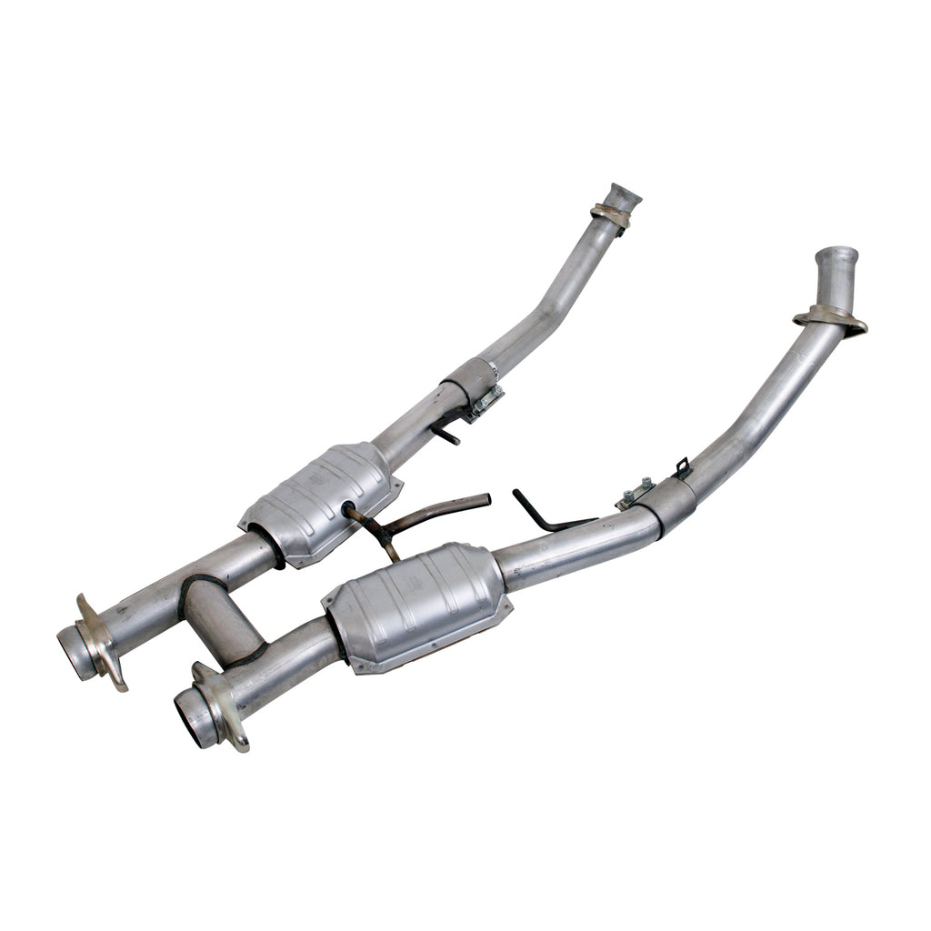 1994-1995-Mustang-GtCobra-2.5-Full-H-Pipe-WHigh-Flow-Catalytic-Converters