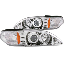 Load image into Gallery viewer, 1994-1998-Ford-Mustang-Projector-Headlights-W-Halo-Chrome-1Pc