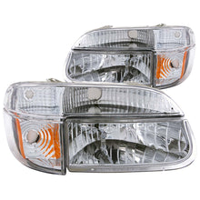 Load image into Gallery viewer, 1995-2001-Ford-Explorer-Crystal-Headlights-Chrome-W-Corner-Lights-2Pc