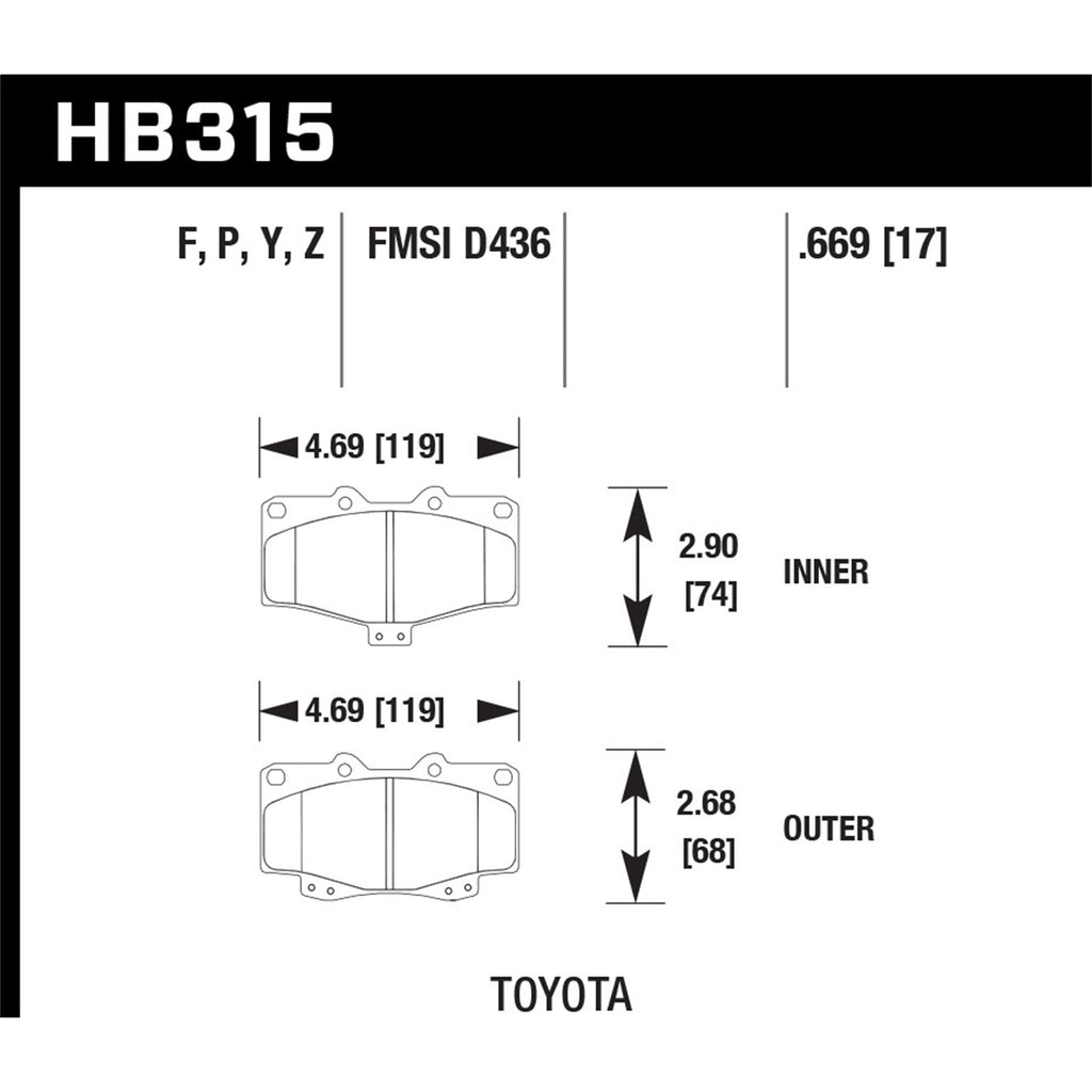 1995-2004-Toyota-Superduty-Brake-Pads