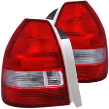 Load image into Gallery viewer, 1996-2000-Honda-Civic-Taillights-RedClear