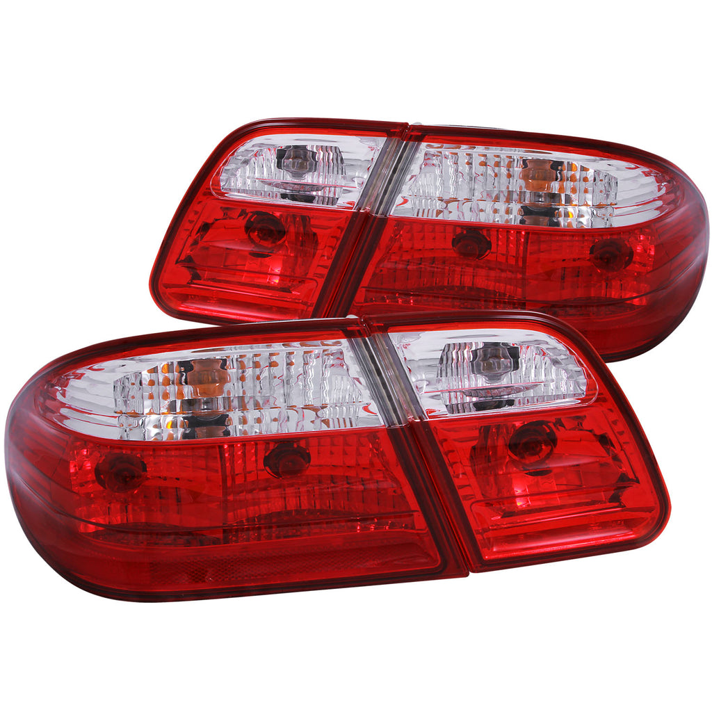 1996-2002-Mercedes-Benz-E-Class-W210-Taillights-RedClear-G2