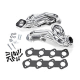 BBK 16150 1996-2004 MUSTANG GT 1-5/8 SHORTY TUNED LENGTH HEADERS (POLISHED SILVER CERAMIC)