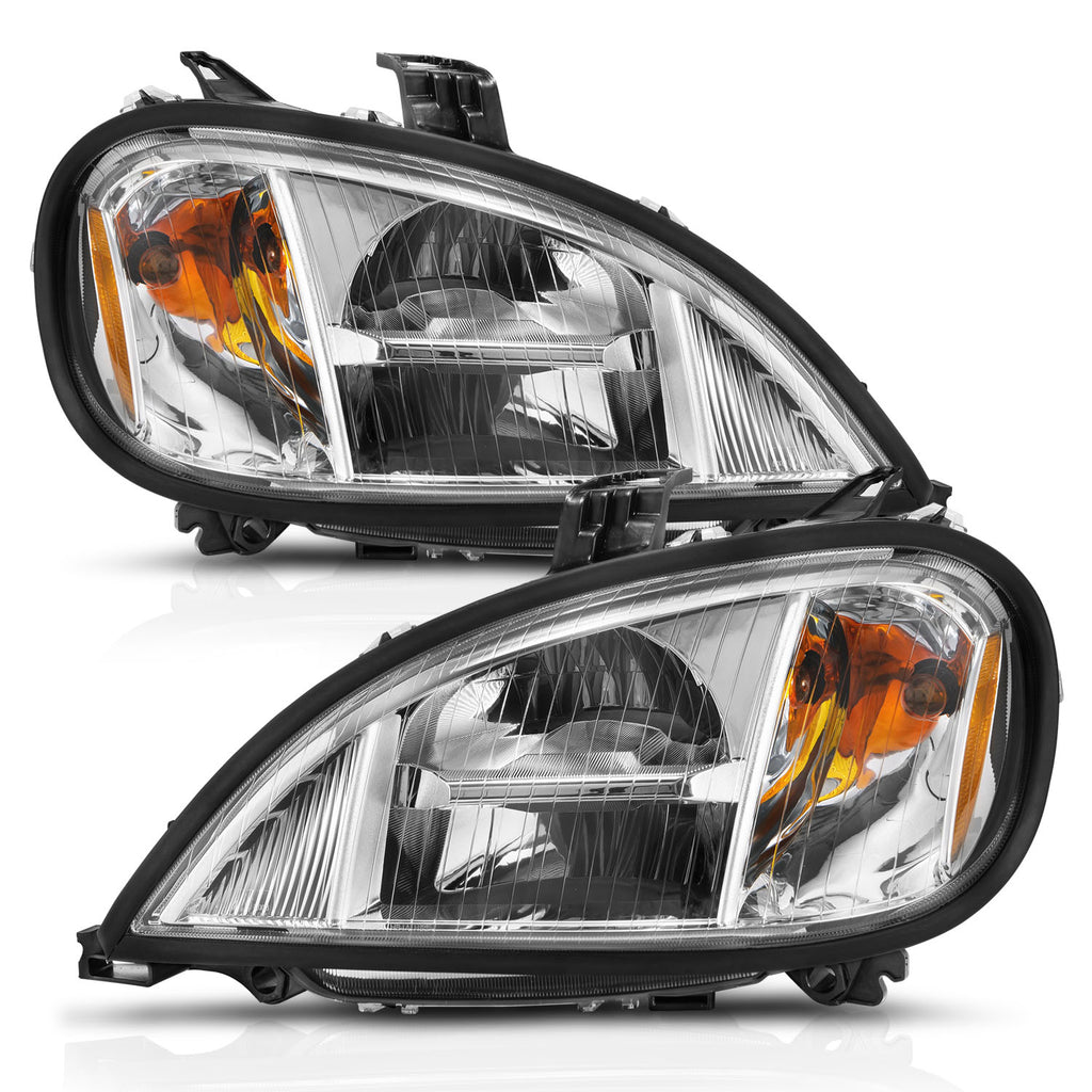 1996-2013-Freightliner-Columbia-Led-Crystal-Headlights-Chrome-Housing-W-Clear-Lens-(Pair)