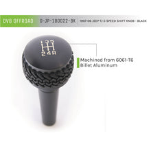 Load image into Gallery viewer, 1997-06-Jeep-Tj-5-Speed-Shift-Knob-And-Lever-Black