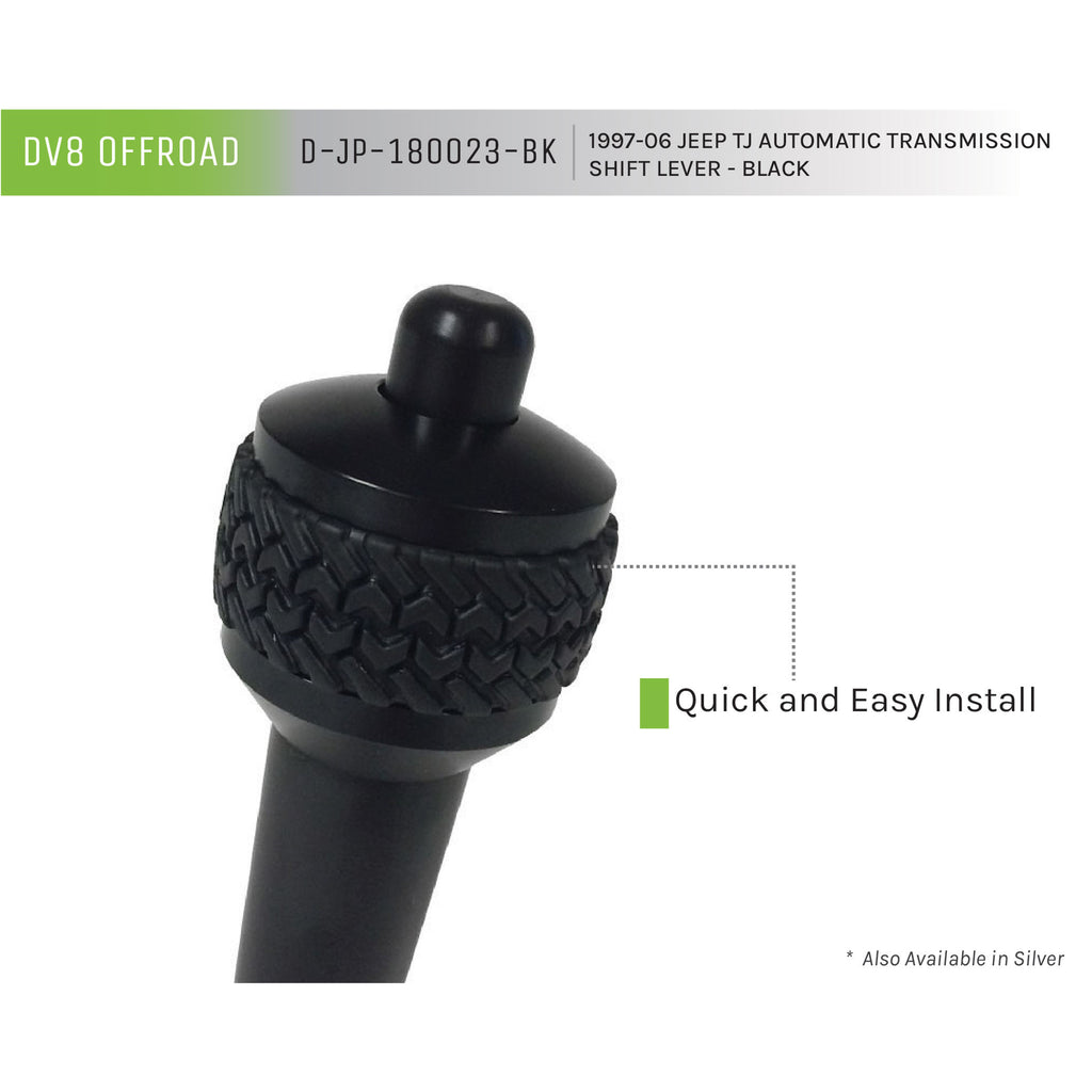 1997-06-Jeep-Tj-Auto-Shift-Lever-Black