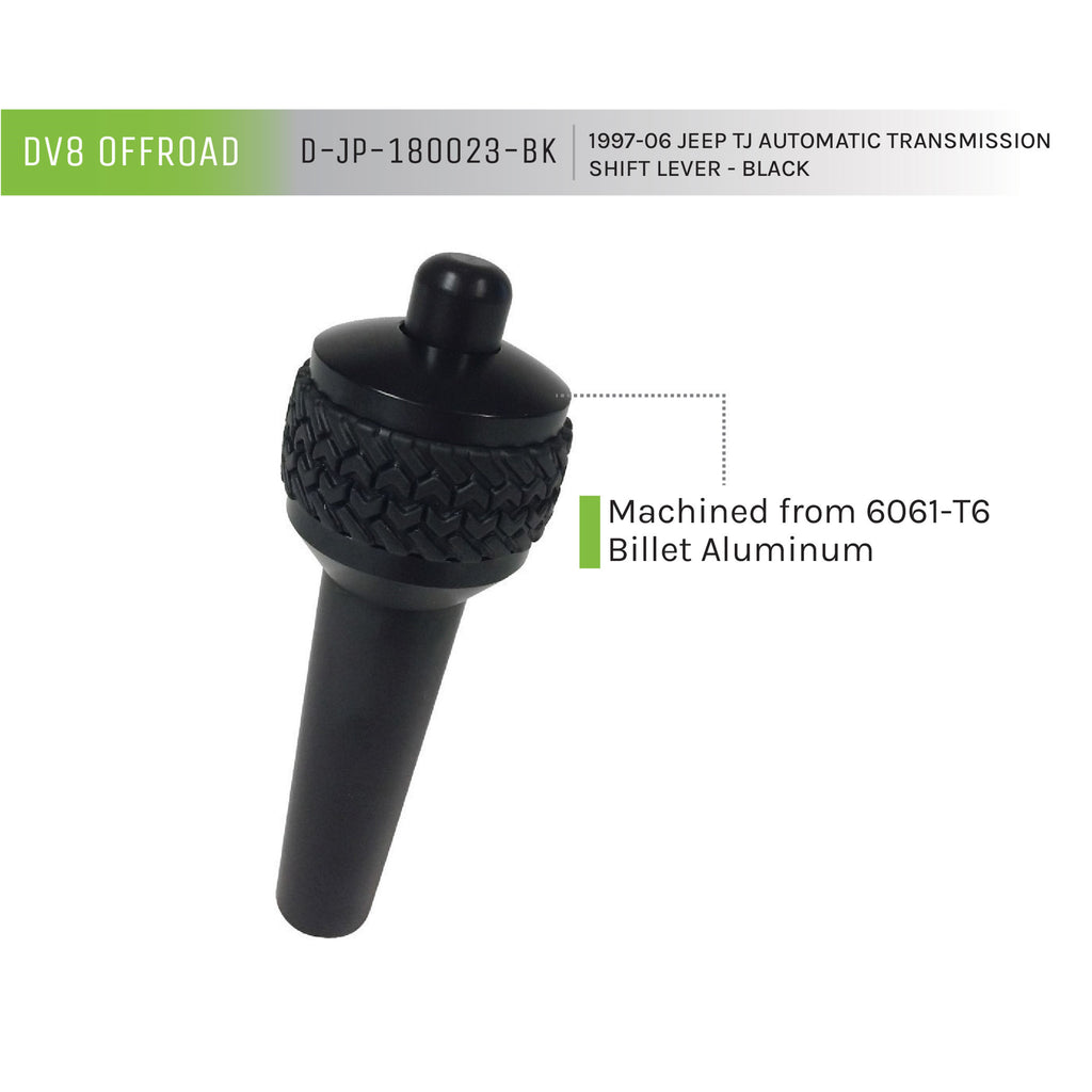 1997-06-Jeep-Tj-Auto-Shift-Lever-Black