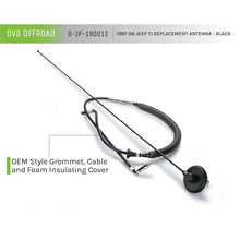 Load image into Gallery viewer, 1997-06-Jeep-Tj-Replacement-Antenna-Black
