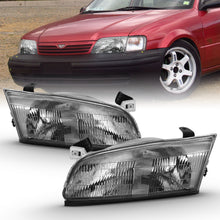 Load image into Gallery viewer, 1997-1999-Toyota-Camry-Crystal-Headlight-Chrome-Amber(Oe)