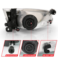 Load image into Gallery viewer, 1997-1999-Toyota-Camry-Crystal-Headlight-Chrome-Amber(Oe)