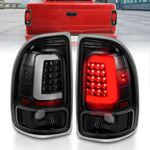 Load image into Gallery viewer, 1997-2004-Dodge-Dakota-Led-Taillights-Black-Housing-Clear-Lens-Pair