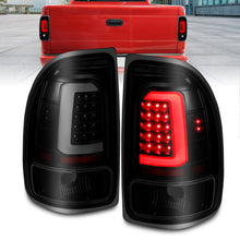 Load image into Gallery viewer, 1997-2004-Dodge-Dakota-Led-Taillights-Black-Housing-Smoke-Lens-Pair