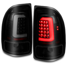 Load image into Gallery viewer, 1997-2004-Dodge-Dakota-Led-Taillights-Black-Housing-Smoke-Lens-Pair