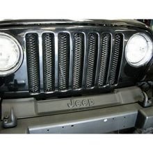 Load image into Gallery viewer, 1997-2006-Jeep-Wrangler(Tj)-Grille-3D-Single-Piece---Black
