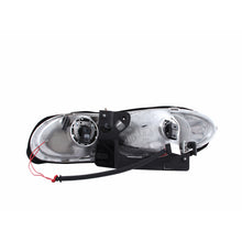 Load image into Gallery viewer, 1998-2002-Chevrolet-Camaro-Crystal-Headlights-W-Halo-Black