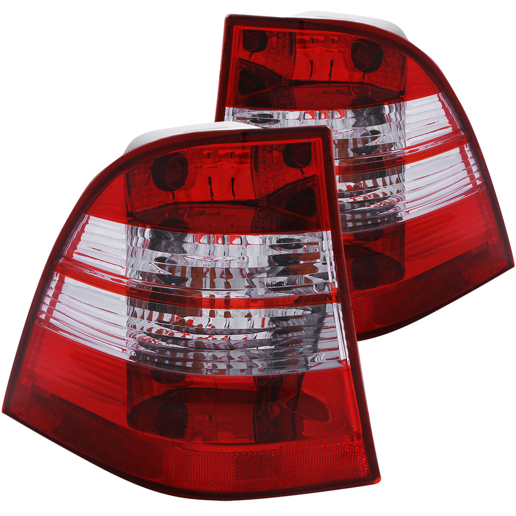 1998-2005-Mercedes-Benz-M-Class-W163-Taillights-Chrome