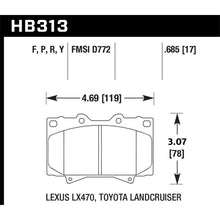 Load image into Gallery viewer, 1998-2007-Lexus-Toyota-Lts-Brake-Pads