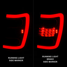 Load image into Gallery viewer, 1999-2004-Jeep-Grand-Cherokee-Led-Tail-Lights-W-Light-Bar-Black-Housing-Clear-Lens
