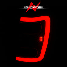 Load image into Gallery viewer, 1999-2004-Jeep-Grand-Cherokee-Led-Tail-Lights-W-Light-Bar-Black-Housing-Smoke-Lens