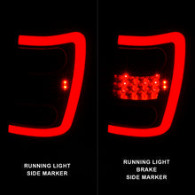 Load image into Gallery viewer, 1999-2004-Jeep-Grand-Cherokee-Led-Tail-Lights-W-Light-Bar-Black-Housing-Smoke-Lens