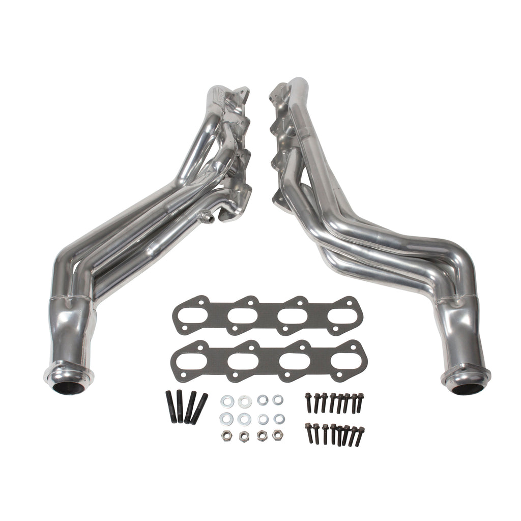 1999-2004-Mustang-CobraMach1-Long-Tube-1-58-Headers-(Polished-Silver-Ceramic)