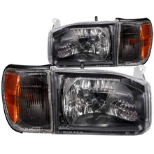 Load image into Gallery viewer, 1999-2004-Nissan-Pathfinder-Crystal-Headlights-Black