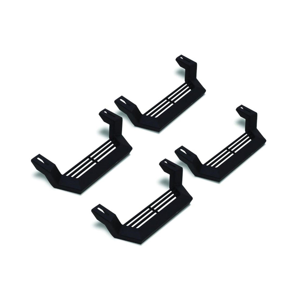 1999-2019-Jeep-Rock-Rail-Short-Step-Universal-4-Piece-Set---Black