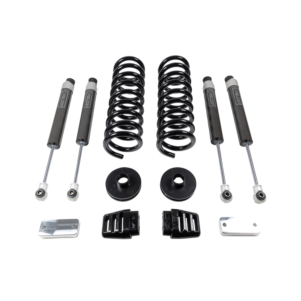 19C-DodgeRam-2500-4Wd-3In-Coil-Lift-Kitfrt-CoilsRear-SpacersRadius-Arm-Drop